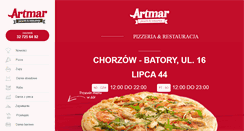 Desktop Screenshot of pizzeria-artmar.pl