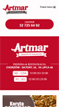 Mobile Screenshot of pizzeria-artmar.pl